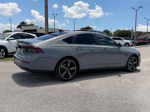 Urban Gray Pearl 2024 Honda Accord Hybrid Sport