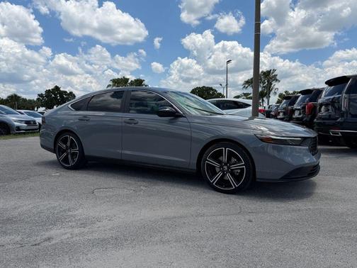 Urban Gray Pearl 2024 Honda Accord Hybrid Sport