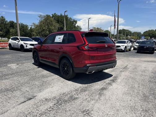 Radiant Red Metallic 2026 Honda CR-V Hybrid Sport-L