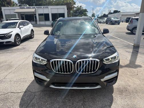 Jet Black 2021 BMW X3 sDrive30i