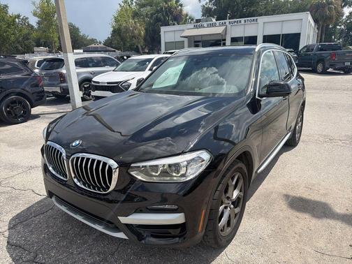 Jet Black 2021 BMW X3 sDrive30i