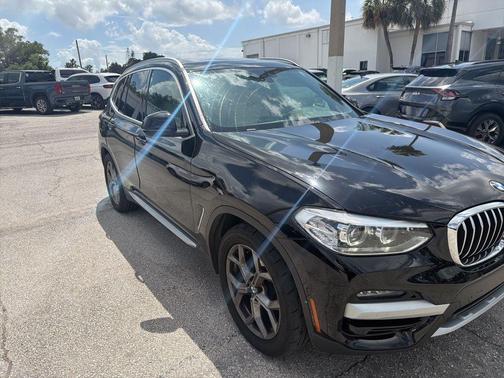 Jet Black 2021 BMW X3 sDrive30i