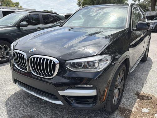 Jet Black 2021 BMW X3 sDrive30i