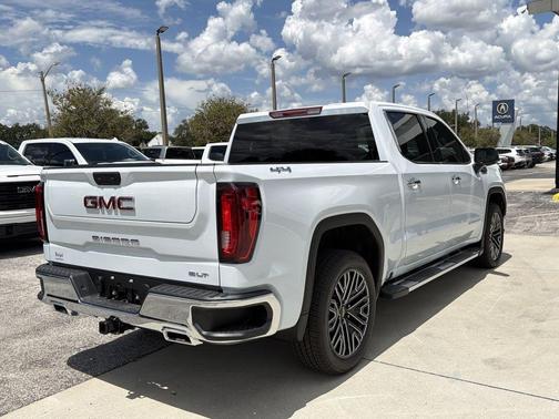Glacier White 2026 GMC Sierra 1500 SLT