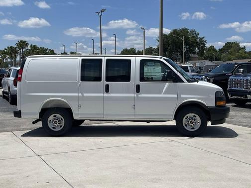 Summit White 2026 GMC Savana 2500 Work Van