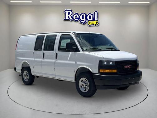 Summit White 2026 GMC Savana 2500 Work Van