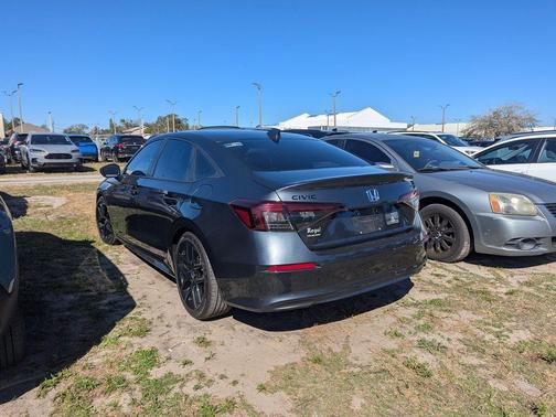 Meteorite Gray Metallic 2026 Honda Civic Sport