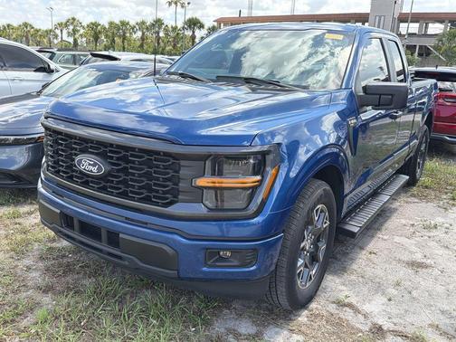Blue Metallic 2025 Ford F-150 STX