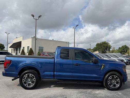 Blue Metallic 2025 Ford F-150 STX