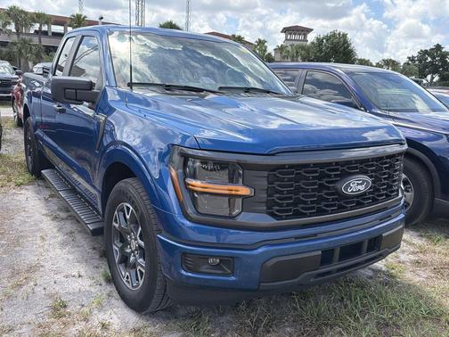 Blue Metallic 2025 Ford F-150 STX