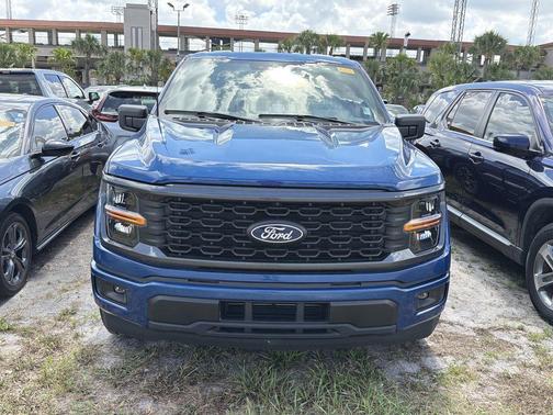 Blue Metallic 2025 Ford F-150 STX