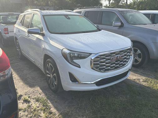 Summit White 2019 GMC Terrain Denali
