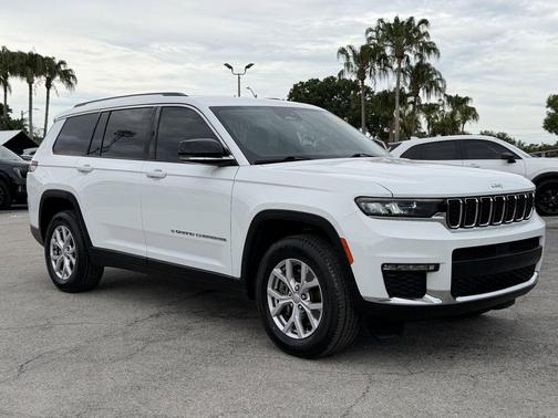 Bright White Clearcoat 2022 Jeep Grand Cherokee L Limited