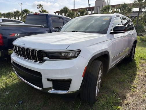 Bright White Clearcoat 2022 Jeep Grand Cherokee L Limited
