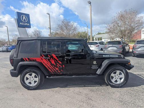 Black Clearcoat 2016 Jeep Wrangler Unlimited Sport