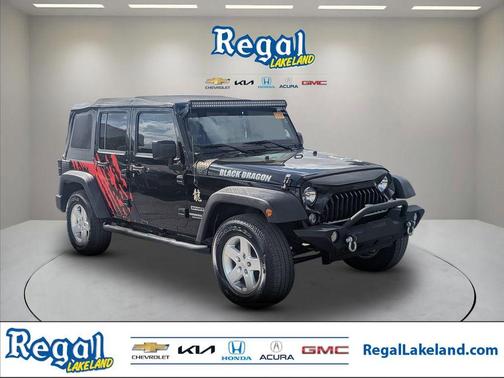 Black Clearcoat 2016 Jeep Wrangler Unlimited Sport