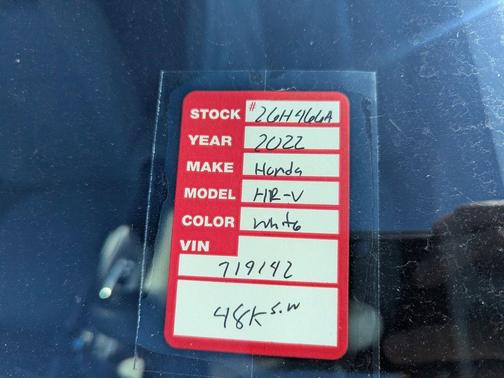2022 Honda HR-V EX