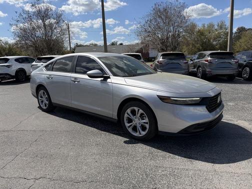 Solar Silver Metallic 2026 Honda Accord LX