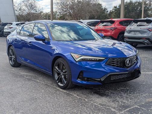 Apex Blue Pearl 2025 Acura Integra A-Spec