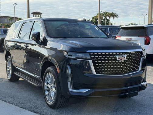 Galactic Gray Metallic 2023 Cadillac Escalade ESV Premium Luxury