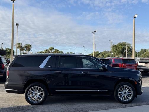 Galactic Gray Metallic 2023 Cadillac Escalade ESV Premium Luxury