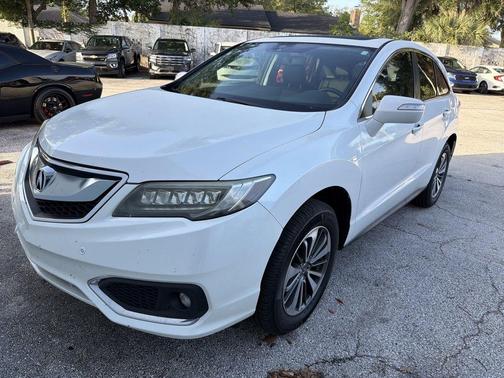 White 2017 Acura RDX Advance Package