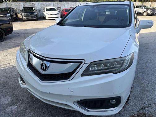 White 2017 Acura RDX Advance Package