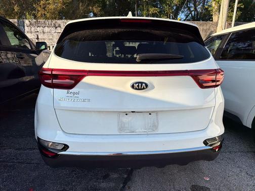 Clear White 2020 Kia Sportage LX