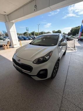 Clear White 2020 Kia Sportage LX