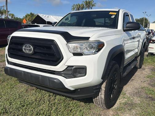 Super White 2021 Toyota Tacoma SR