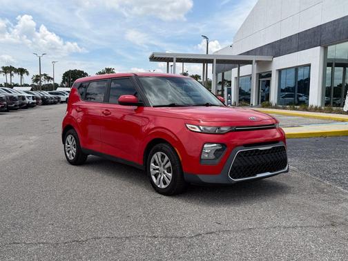 Inferno Red 2021 Kia Soul LX