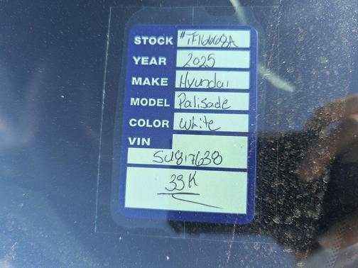 2025 Hyundai PALISADE Calligraphy Night Edition