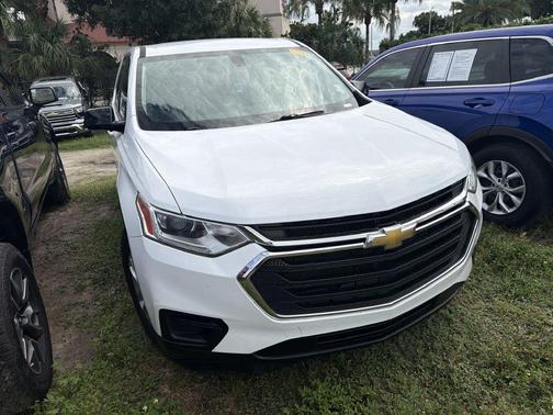 Summit White 2020 Chevrolet Traverse LS