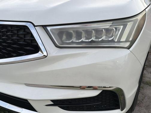 White Diamond Pearl 2019 Acura MDX 3.5L