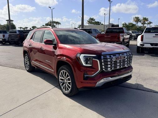 Volcanic Red 2026 GMC Terrain Denali