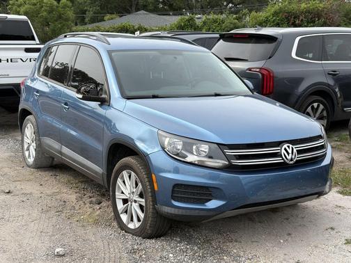Pacific Blue 2018 Volkswagen Tiguan Limited 2.0T
