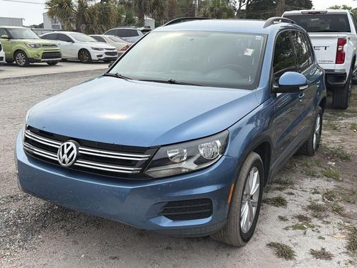 Pacific Blue 2018 Volkswagen Tiguan Limited 2.0T