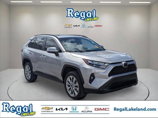 Silver Sky Metallic 2023 Toyota RAV4 XLE Premium