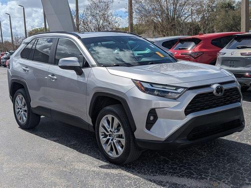 Silver Sky Metallic 2023 Toyota RAV4 XLE Premium