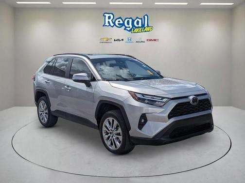 Silver Sky Metallic 2023 Toyota RAV4 XLE Premium