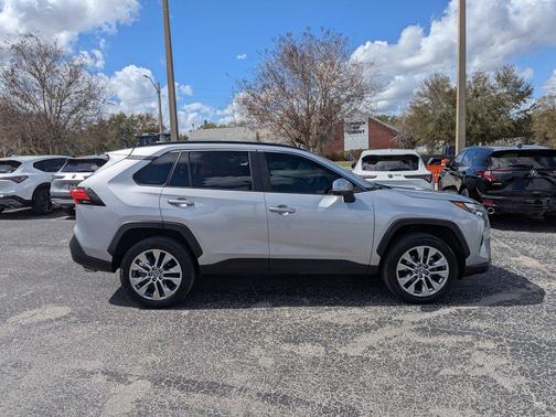 Silver Sky Metallic 2023 Toyota RAV4 XLE Premium