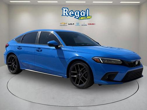 Boost Blue Pearl 2024 Honda Civic Sport Touring