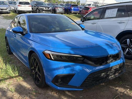 Boost Blue Pearl 2024 Honda Civic Sport Touring