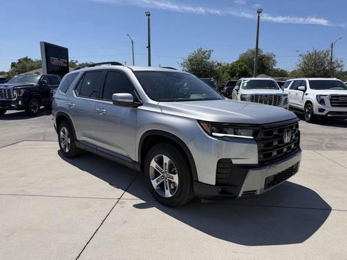 Solar Silver Metallic 2026 Honda Pilot EX-L