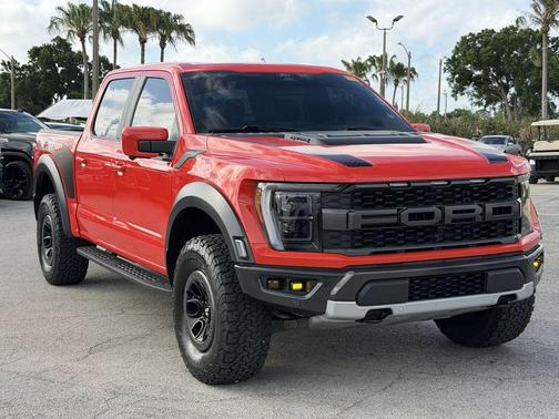 Orange Metallic 2022 Ford F-150 Raptor