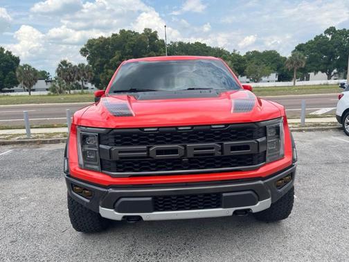 Orange Metallic 2022 Ford F-150 Raptor