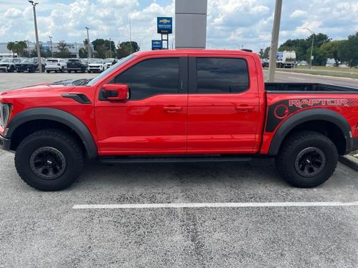 Orange Metallic 2022 Ford F-150 Raptor