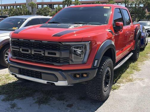 Orange Metallic 2022 Ford F-150 Raptor