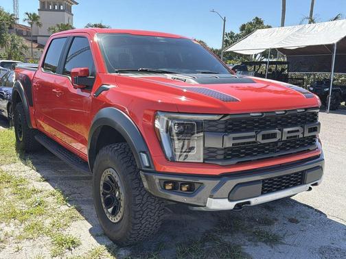 Orange Metallic 2022 Ford F-150 Raptor