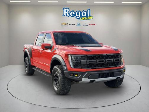 Orange Metallic 2022 Ford F-150 Raptor